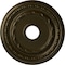 Ekena Millwork Dublin Ceiling Medallion (Fits Canopies up to 5 1/8"), 17 7/8"OD x 3 5/8"ID x 1 1/4"P, Green Gold CM17DUGGS - alternate 1